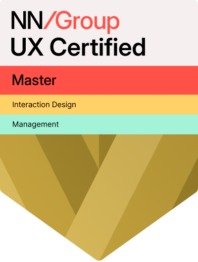 NN/g UX Master certificate